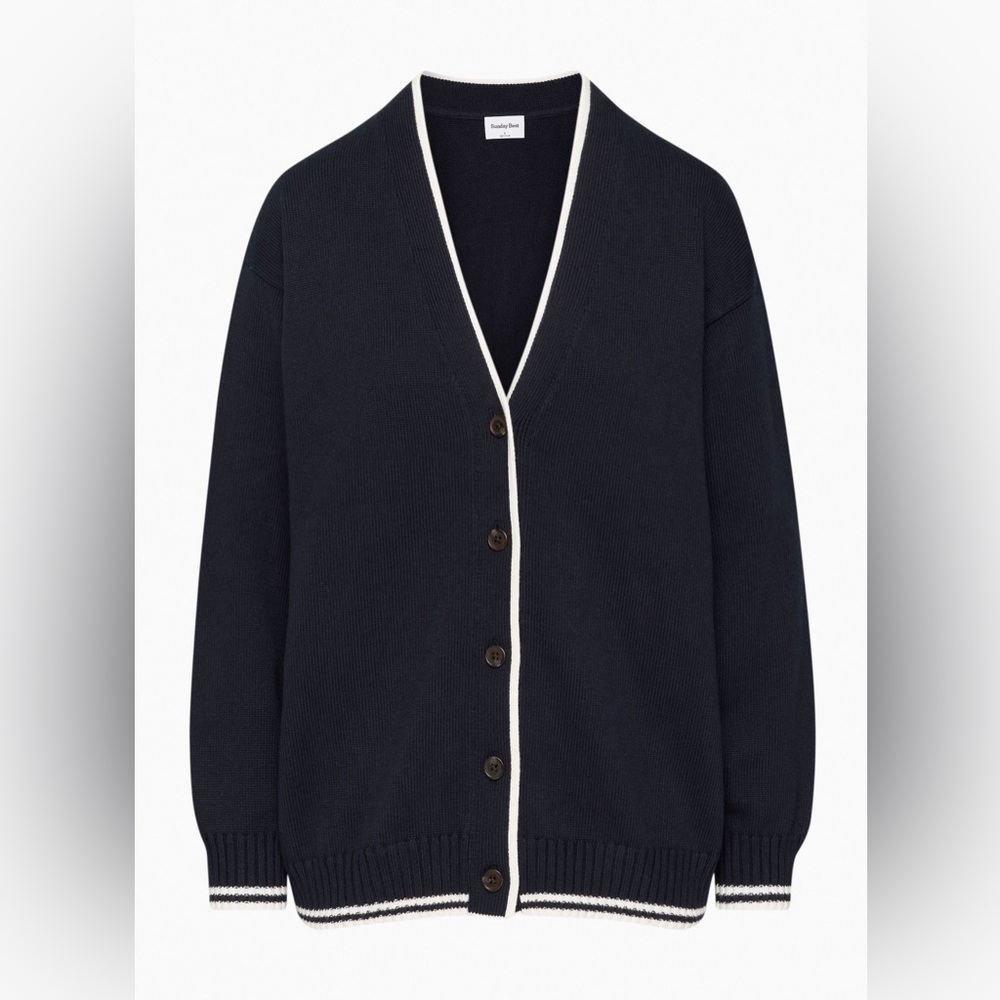 Navy Lamora cardigan - Picture 2 of 8